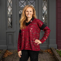 Red Chicoutimi Top
