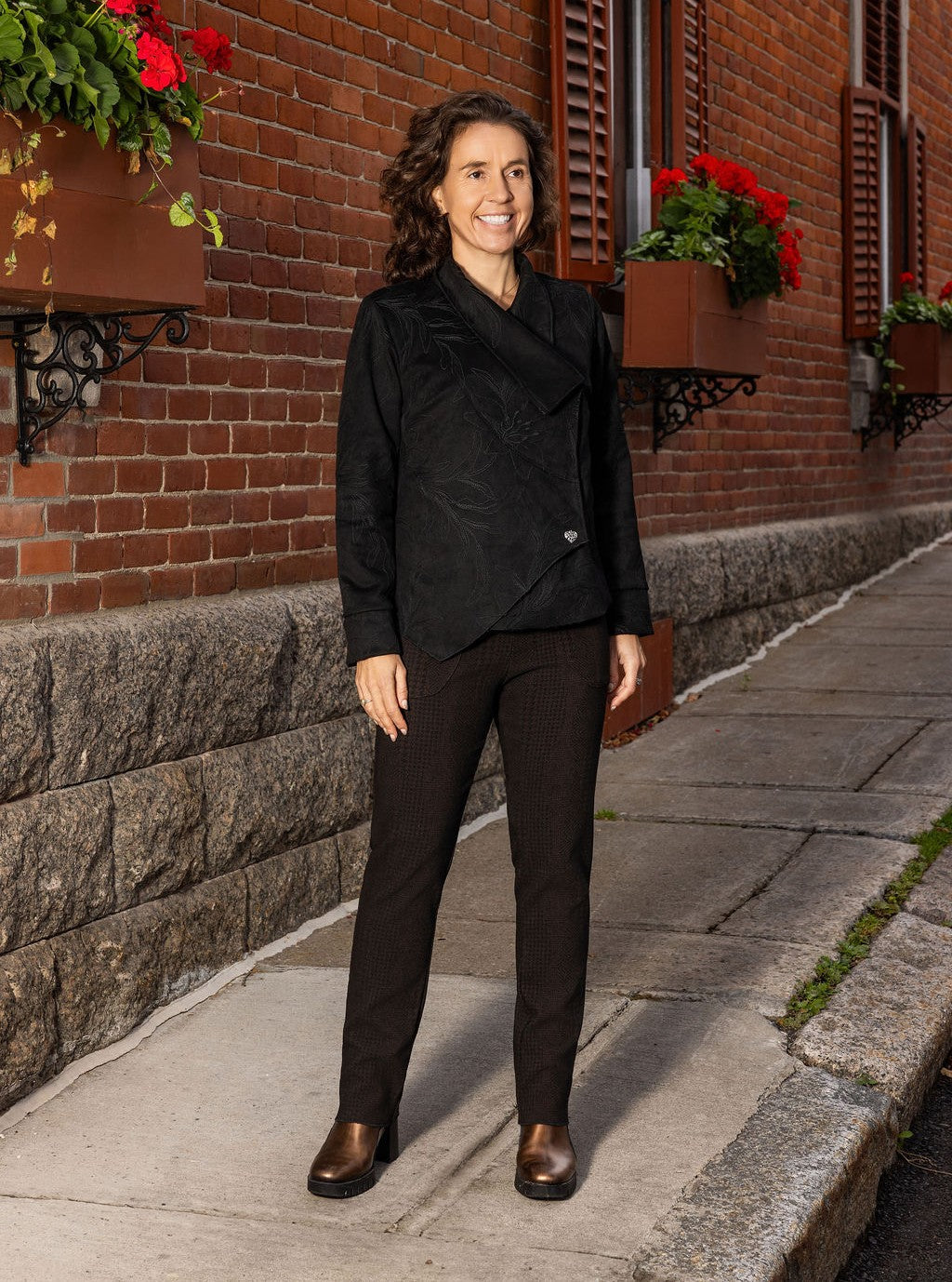 Pantalon Delma Brun