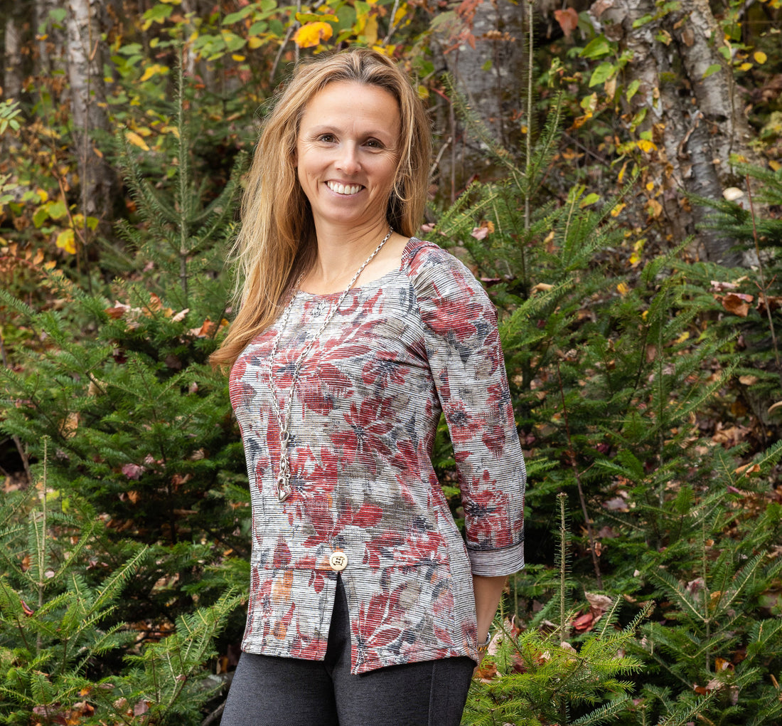 Chandail Soleil Rouge