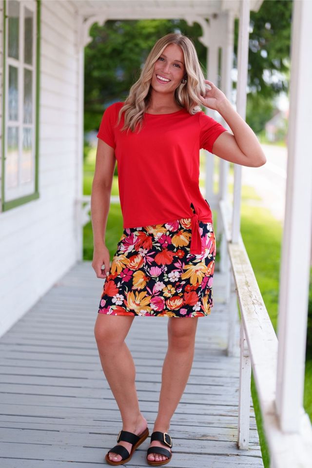 Chandail Tropical Rouge