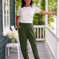 Pantalon 7/8 Piña Kaki