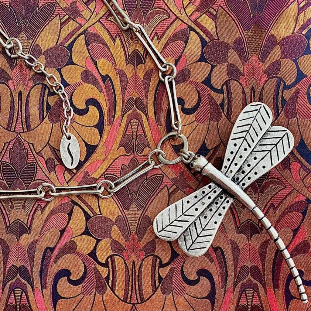 Tangram Pastel Lariat Necklace