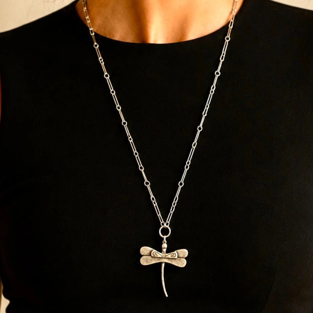 Tangram Pastel Lariat Necklace