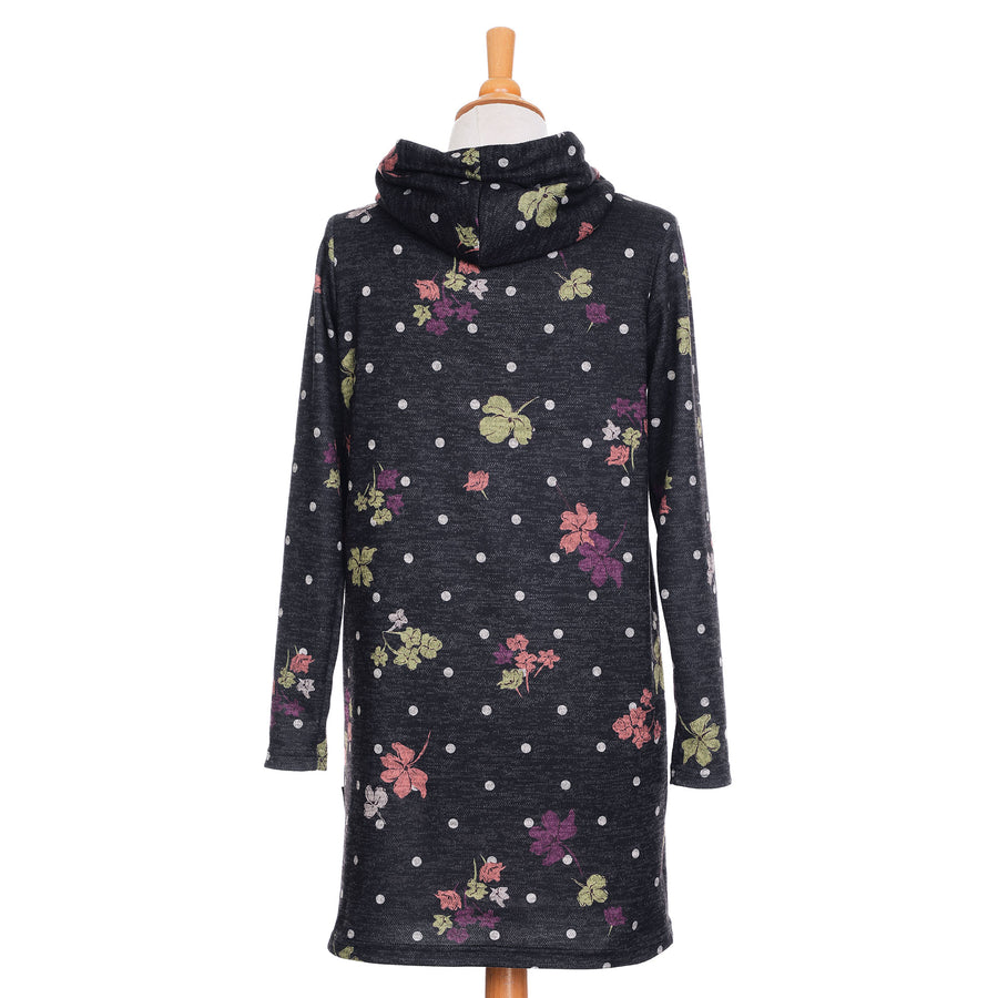 Robe Clarance Pois et Fleurs