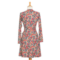 Robe Renoir Fleurs Rouges