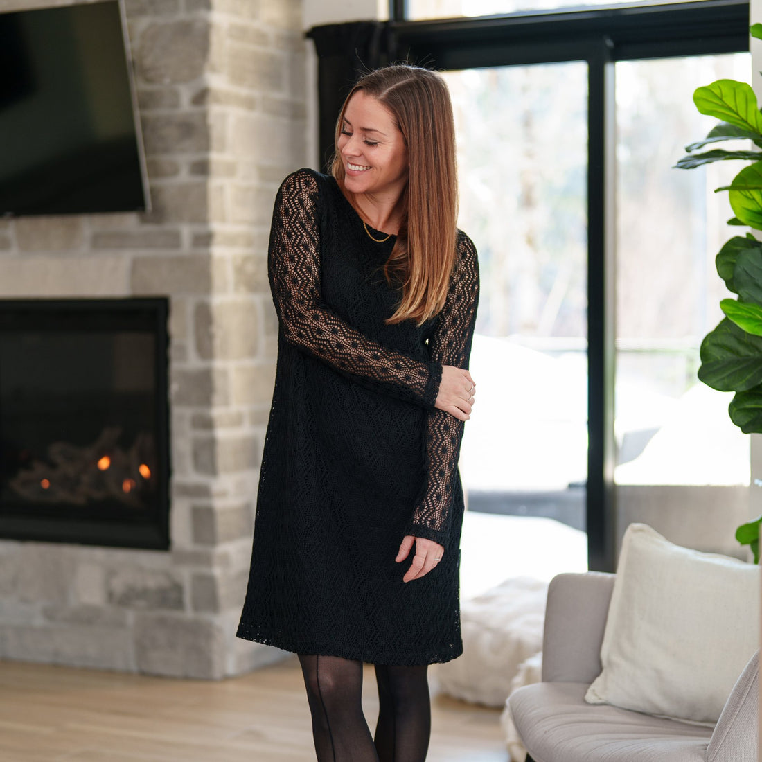 Black Margarita Dress