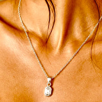 Tangram Pastel Lariat Necklace