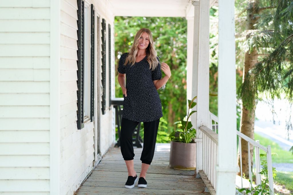 Pantalon 7/8 Piña Noir