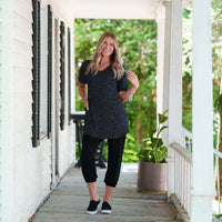 Pantalon 7/8 Piña Noir