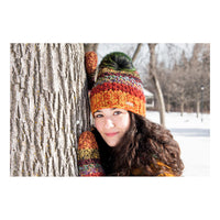 Victoria Orange Mittens