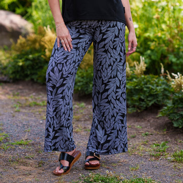 Black and White Rumba Pants