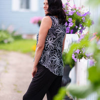 Camisole Sunrise Noir et Blanc