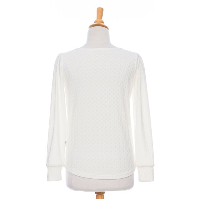 Ivory Camarine Sweater