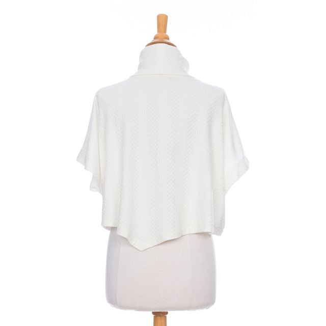 Ivoire Lupin Bolero-Poncho