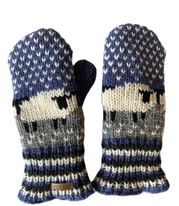 Blanc Mouton Mittens