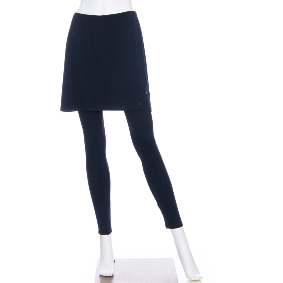 Black Sylvestre Legging Skirt