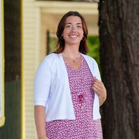 White Salvadore Bolero