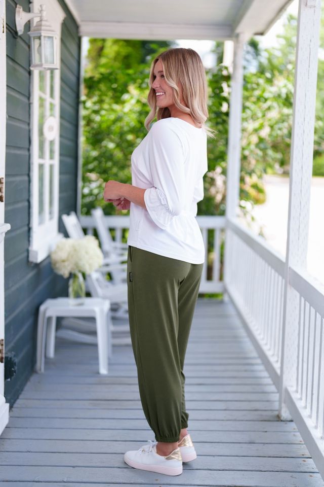 Pantalon 7/8 Piña Kaki