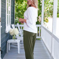 Pantalon 7/8 Piña Kaki