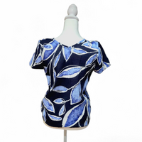 Chandail Cap-Chat Imprimé Bleu