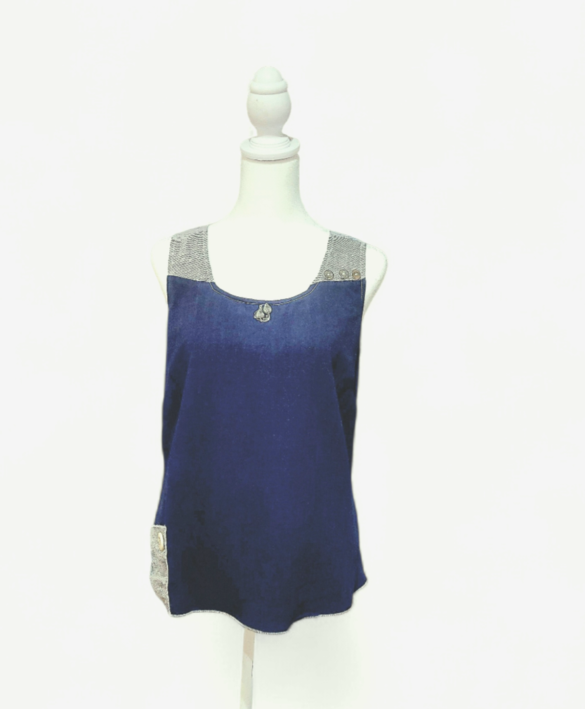 Navy Octave Cami