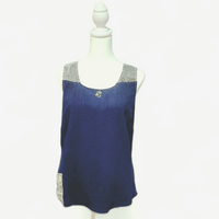 Navy Octave Cami
