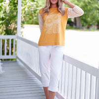 White Vino Short Pants